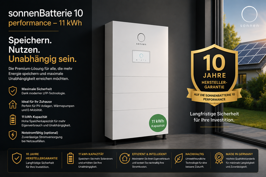 sonnenBatterie 10 performance & performance + – Premium Stromspeicher für maximale Energieunabhängigkeit