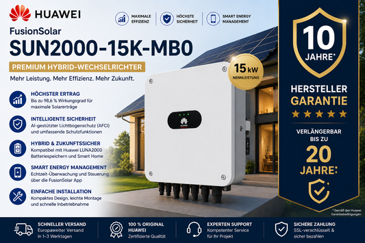 Huawei FusionSolar SUN2000-MB0 – Premium Hybrid-Wechselrichter