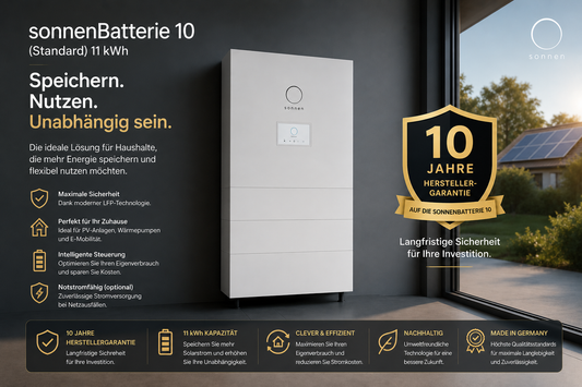 sonnenBatterie 10 – Premium Stromspeicher