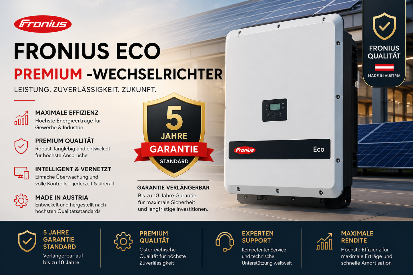 Fronius Eco – Premium PV-Wechselrichter