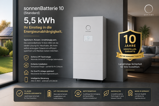 sonnenBatterie 10 – Premium Stromspeicher