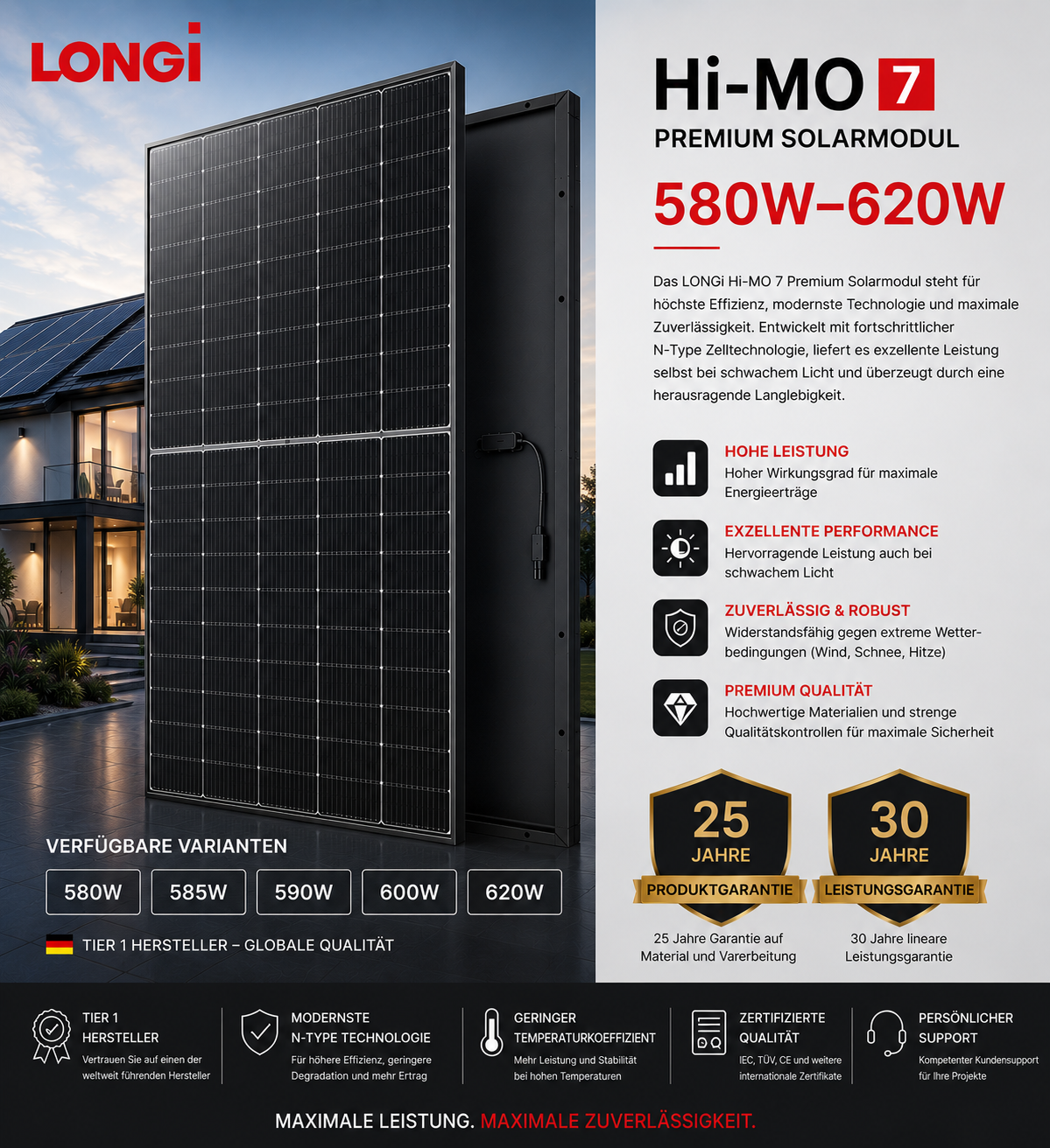 LONGi Hi-MO 7 Premium Solarmodul