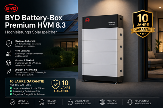 BYD Battery-Box Premium HVM – Hochleistungs Solarspeicher