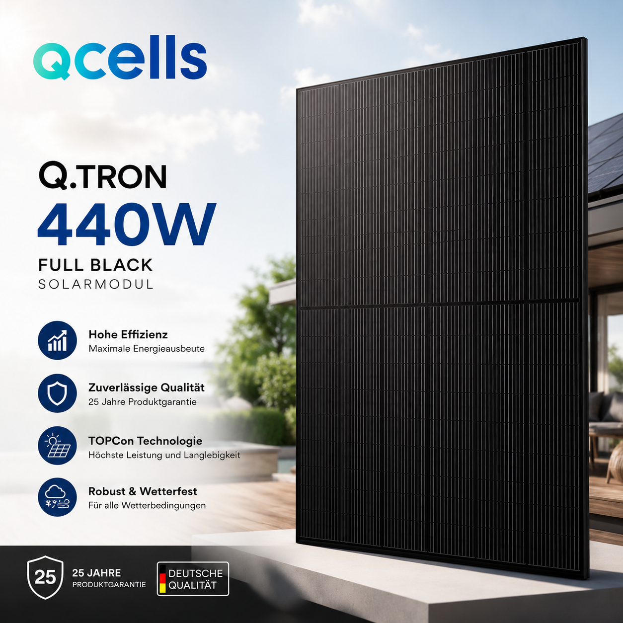 Qcells Q.TRON Full Black Solarmodul